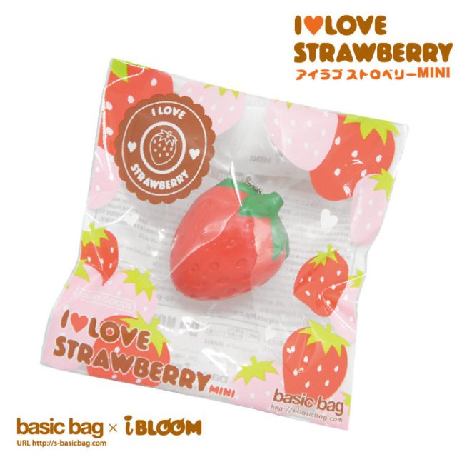 mini strawberry squishy