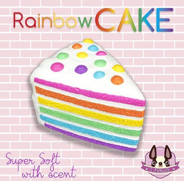 Chawa Rainbow Cake - Squishy Japan