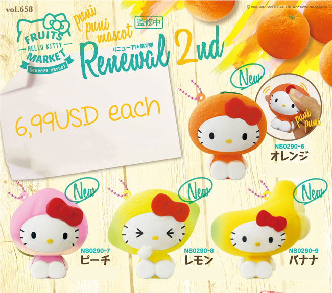 New Item Creative – Hello Kitty Fruit Market 2 - Squishy Japan