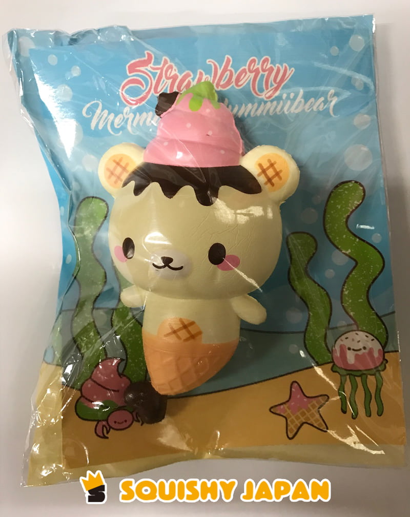 PuniMaru x Creamiicandy - Yummiibear Mermaid Galaxy - Squishy Japan