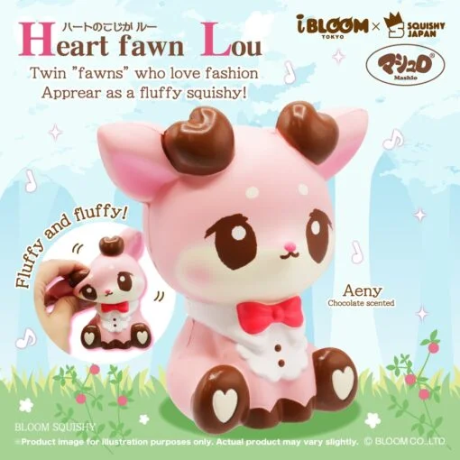 IBloom x Squishy Japan - Heart Fawn Lou - Aeny