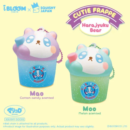 IBloom x Squishy Japan - Harajuku Bear Cutie Frappe - Complete set, 2 pieces - Image 2