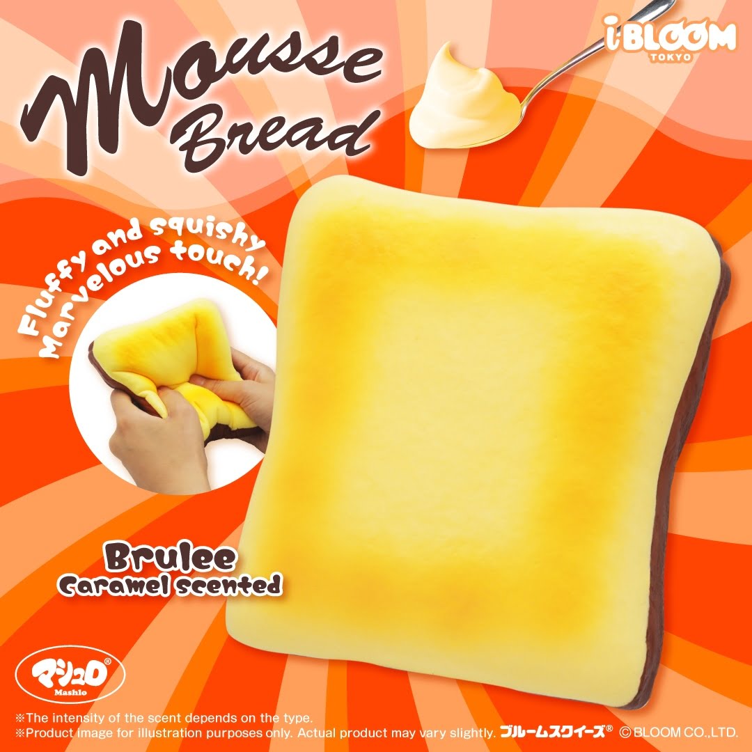 IBloom - Mousse Bread New Colors - Squishy Japan