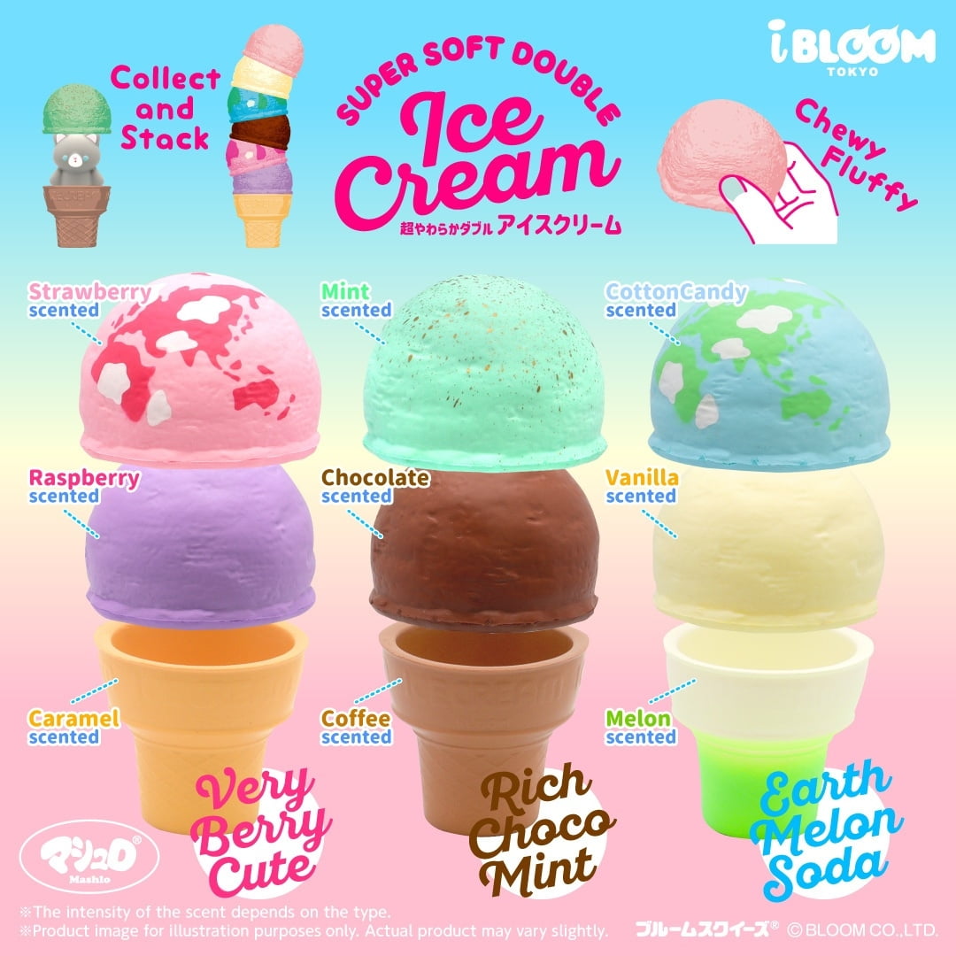 iBloom chocolate mint banana squishy