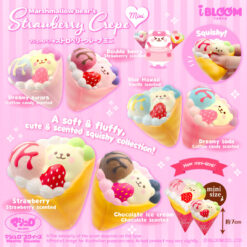 IBloom - Marshmallow Bear's Strawberry Crepe MINI