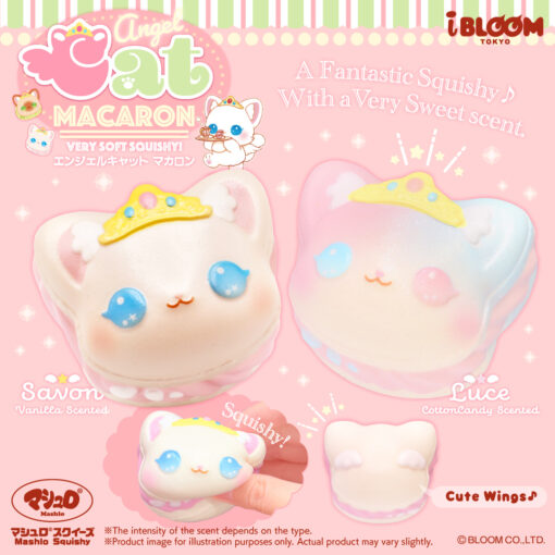 [Pre-order – Shipping after mid-March] IBloom - Angel Cat Macaron